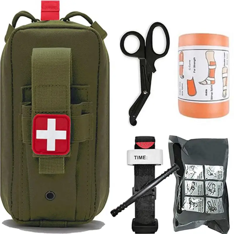 Camping Survival Equipment Molle Trauma Backpack Medical Emergency Survival First Aid Kit Military Tactical Tourniquet Bandage
Camping Survival Equipment Molle Trauma Backpack Medical Emergency Survival First Aid Kit Military Tactical Tourniquet Bandage