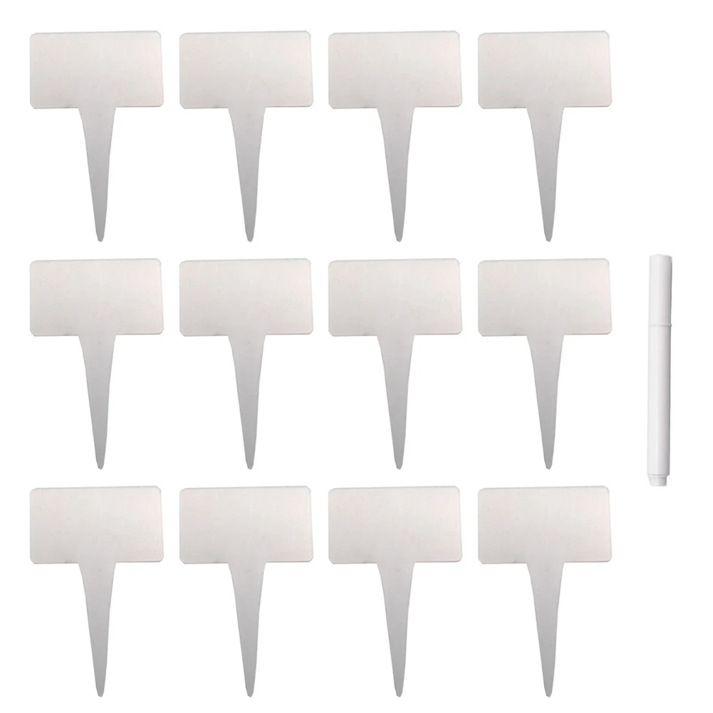 13Pcs Herb Signs Plant Label Sheets Marker Set Acrylic Flower Pot Plant Tag T-type Transparent For Gardening Decoration Supplies
13Pcs Herb Signs Plant Label Sheets Marker Set Acrylic Flower Pot Plant Tag T-type Transparent For Gardening Decoration Supplies