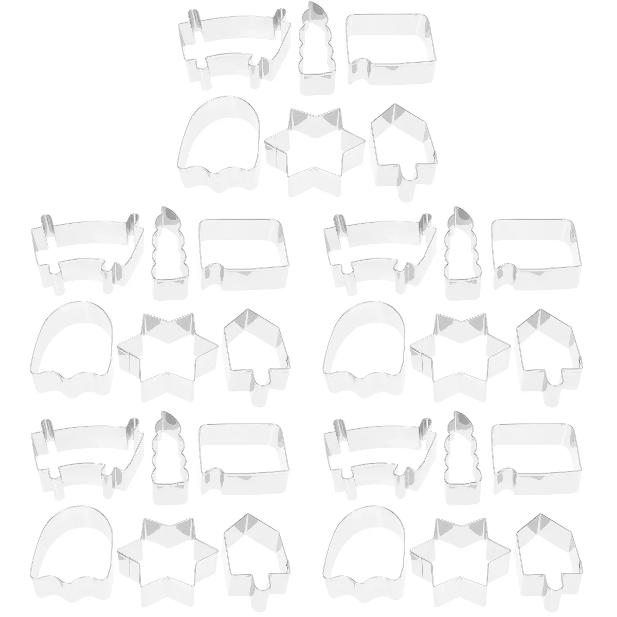 30 Metal Decorative Festival Cartoon Metal Cookie Molds Hanukkah for Home Kitchen DIY
30 Metal Decorative Festival Cartoon Metal Cookie Molds Hanukkah for Home Kitchen DIY