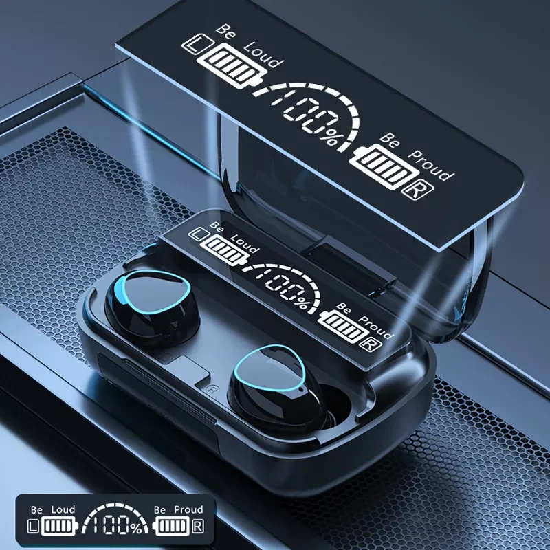 F9 TWS Wireless Bluetooth Earphone Headphone Sport Touch Mini Earbuds Stereo Bass Headset with 2000mAh Charging Case Power Bank
F9 TWS Wireless Bluetooth Earphone Headphone Sport Touch Mini Earbuds Stereo Bass Headset with 2000mAh Charging Case Power Bank