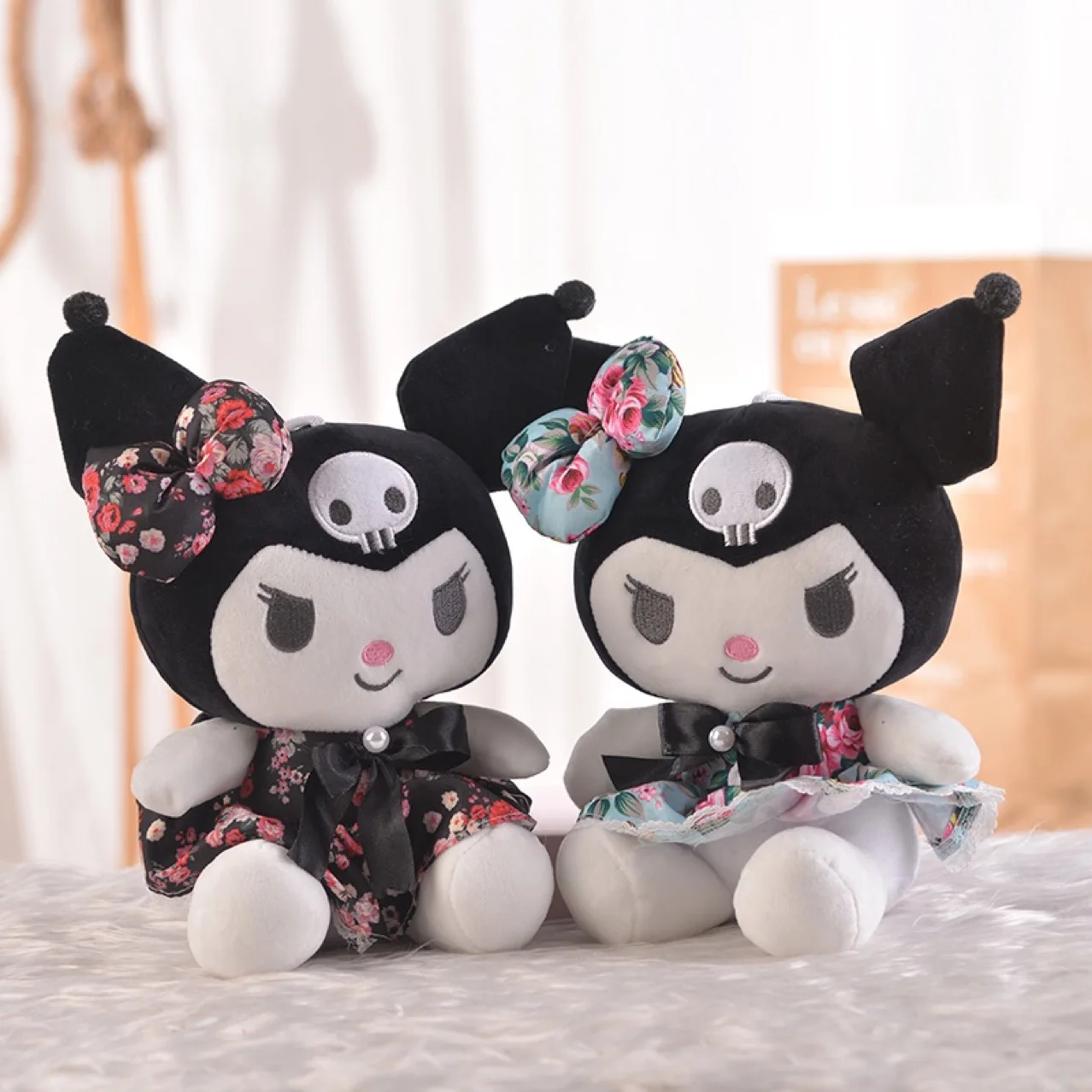 Eight-Inch Black Skirt Sanrio Clow M Kuromi Plush Toy Crane Machine Gift Cute Doll
Eight-Inch Black Skirt Sanrio Clow M Kuromi Plush Toy Crane Machine Gift Cute Doll