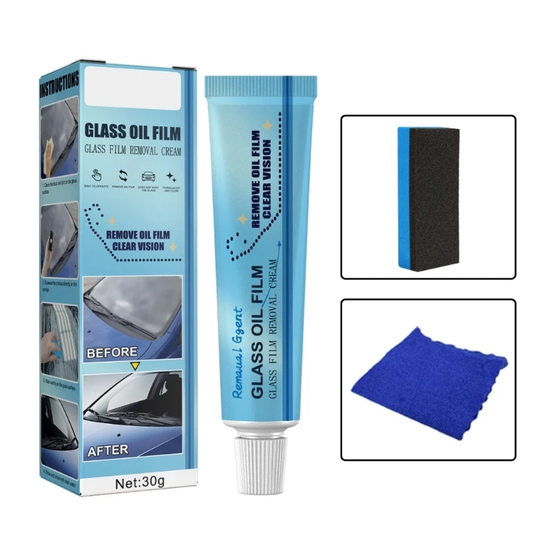 Auto Glass Film Removal Cream Removing Paste Universal Car Windshield Oil Film Cleaner Glass Polishing Degreaser Cleaner
Auto Glass Film Removal Cream Removing Paste Universal Car Windshield Oil Film Cleaner Glass Polishing Degreaser Cleaner