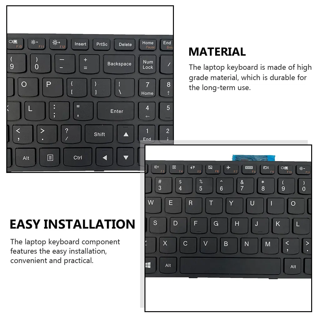 

Laptop Keyboard Professional Input Parts Replace Fittings Typing Component PC US Keypad Replacement for G50-70