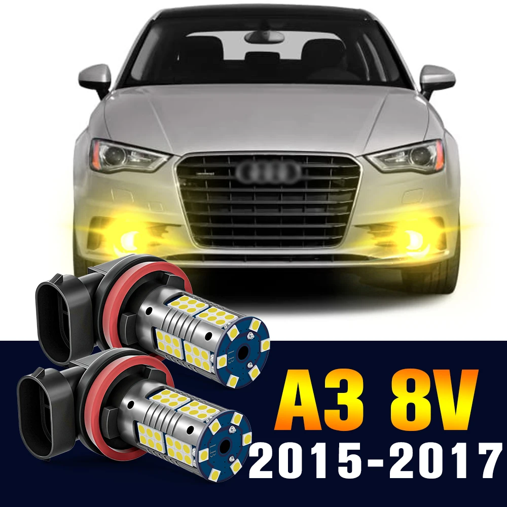 2pcs LED Fog Light Bulb Lamp For Audi A3 8V 2015-2017 2015 2016 2017 Accessories
2pcs LED Fog Light Bulb Lamp For Audi A3 8V 2015-2017 2015 2016 2017 Accessories