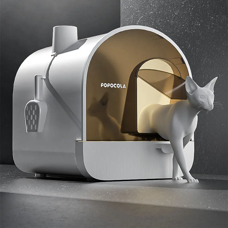 Discreet Cat Litter Box Cat House Indoor Items Modern Enclosed Cat Toilet Training Kit Bathroom Gimnasio Para Gato Cat Supplies
Discreet Cat Litter Box Cat House Indoor Items Modern Enclosed Cat Toilet Training Kit Bathroom Gimnasio Para Gato Cat Supplies