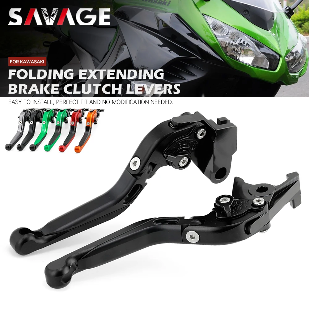 Brake Clutch Levers For KAWASAKI Z1000 Z1000SX NINJA 1000 2011-2016 Z750R ZX10R ZX 6R 636 Motorcycle Folding Extendable Handles
Brake Clutch Levers For KAWASAKI Z1000 Z1000SX NINJA 1000 2011-2016 Z750R ZX10R ZX 6R 636 Motorcycle Folding Extendable Handles
