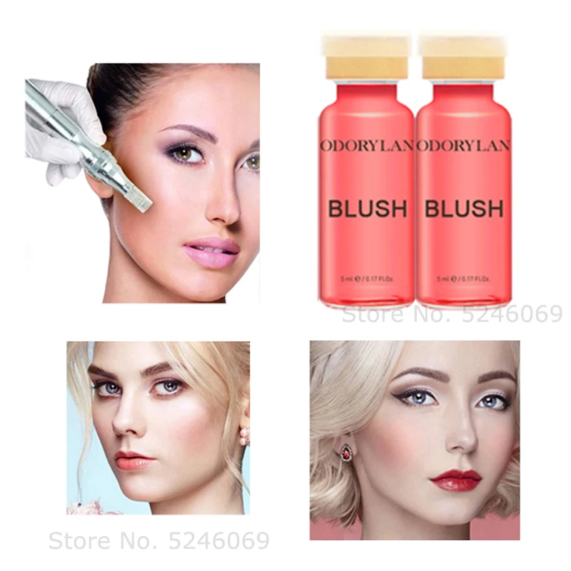 

BB Cream Blush GLOW Meso Serum Starter Kit Whitening Brightening Natural Nude Concealer Korean Make Up Treatment Anti-aging