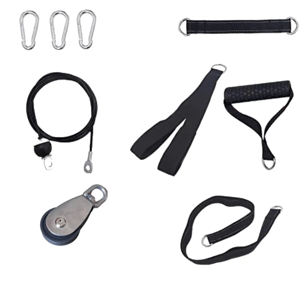 Fitness Lifting Arm Forearm DIY Strength And Indoor Outdoor Equipment 9PC Fitness & Yoga Equipment
Fitness Lifting Arm Forearm DIY Strength And Indoor Outdoor Equipment 9PC Fitness & Yoga Equipment