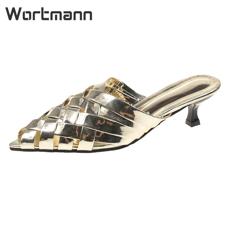 Wortmann Women's Classical Elegant Exquisite Summer High Heel Slippers For Fashion Ladies
Wortmann Women's Classical Elegant Exquisite Summer High Heel Slippers For Fashion Ladies