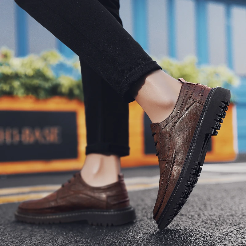 SOLI2 Leather Oxford casual Shoes Luxury British Man Flats Hard-Wearing Business Men's Casual Shoes Social Shoe S13630-S13635
SOLI2 Leather Oxford casual Shoes Luxury British Man Flats Hard-Wearing Business Men's Casual Shoes Social Shoe S13630-S13635