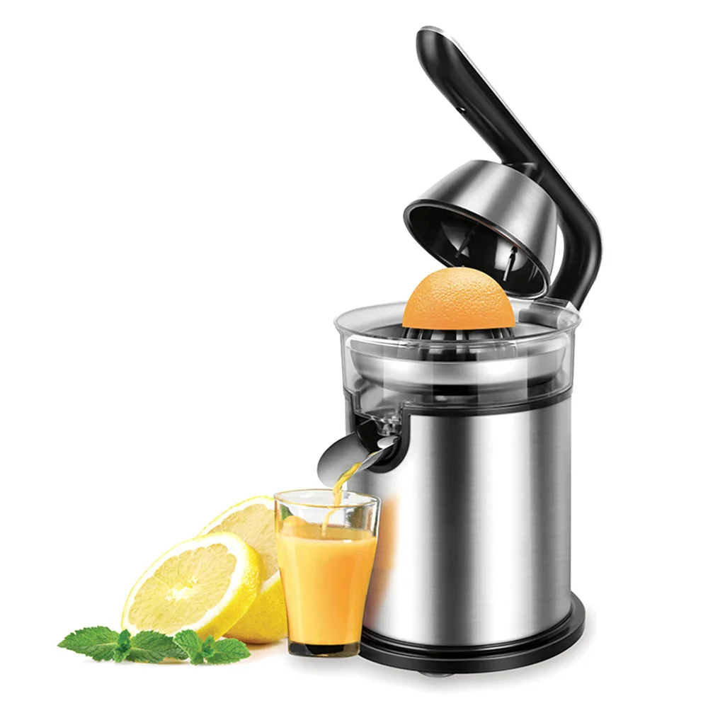 Electric Juicer Machine Household Fresh Juice Extractor Hand Press Orange Juicer 160W Power Stainless Steel for Lemon Grapefruit
Electric Juicer Machine Household Fresh Juice Extractor Hand Press Orange Juicer 160W Power Stainless Steel for Lemon Grapefruit
