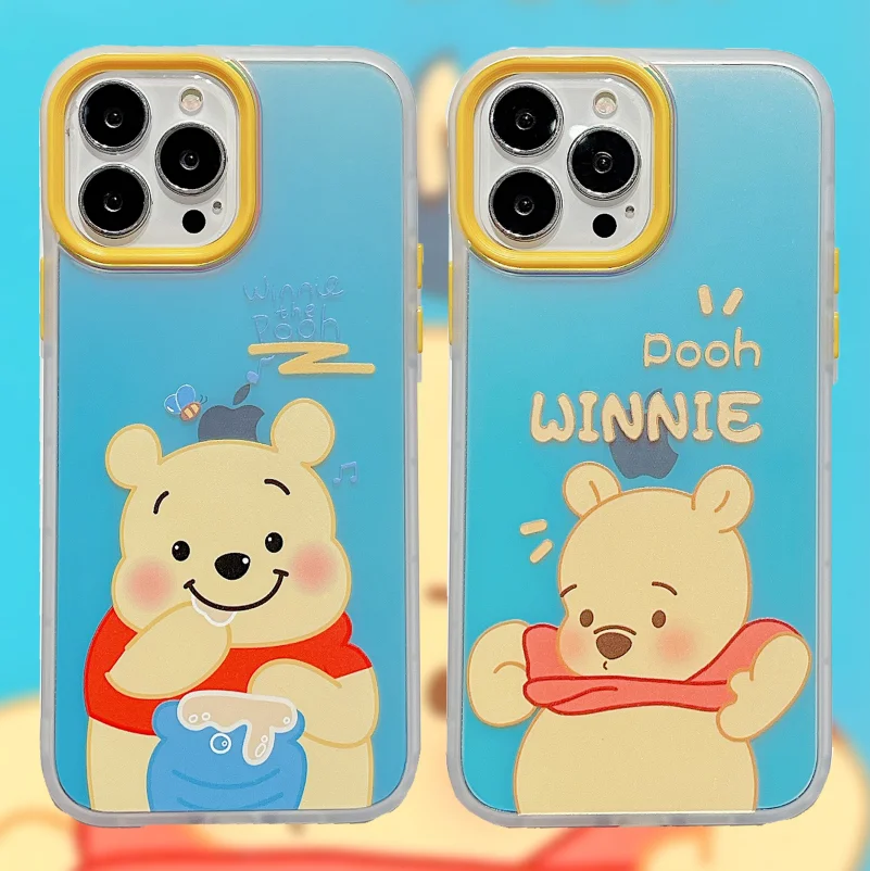 Cartoon Cute Winnie pooh Soft Case for iPhone 12 11 Pro Max 7 8 XR X XS Max SE 2020 Phone Cover Silicong Anti-fall Coque Shell
Cartoon Cute Winnie pooh Soft Case for iPhone 12 11 Pro Max 7 8 XR X XS Max SE 2020 Phone Cover Silicong Anti-fall Coque Shell