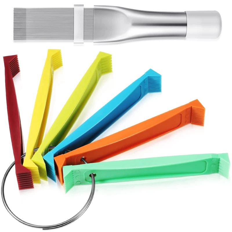 2 шт., конденсаторная расческа для выпрямления ребер, из нержавеющей стали
2 шт., конденсаторная расческа для выпрямления ребер, из нержавеющей стали