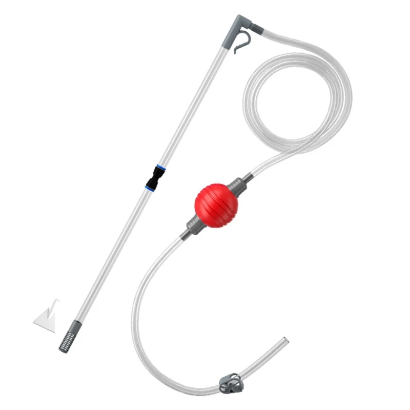 7.2ft Aquarium Water Change Kit Fish Tank Siphon Gravels Vacuum Cleaner with Long Hose Small Tanks Maintenance Tool
7.2ft Aquarium Water Change Kit Fish Tank Siphon Gravels Vacuum Cleaner with Long Hose Small Tanks Maintenance Tool