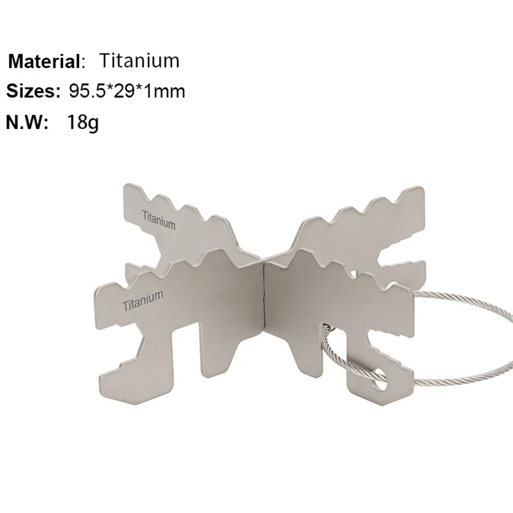 Light Rugged Cross Stand Stove Rack Pot Support Titanium Alcohol Camping Supplies Efficiently Burn High Quality
Light Rugged Cross Stand Stove Rack Pot Support Titanium Alcohol Camping Supplies Efficiently Burn High Quality
