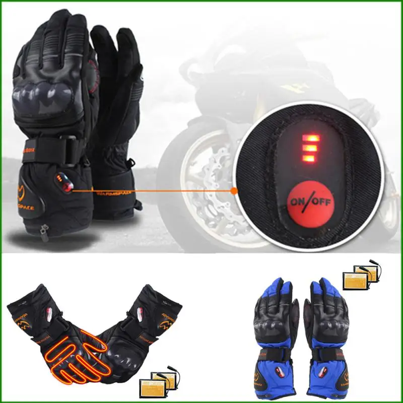 Electric Heating Full-finger Gloves Touch Screen Waterproof Windproof Powerful Heated Gloves Riding Skiing Rechargeable Mittens
Electric Heating Full-finger Gloves Touch Screen Waterproof Windproof Powerful Heated Gloves Riding Skiing Rechargeable Mittens