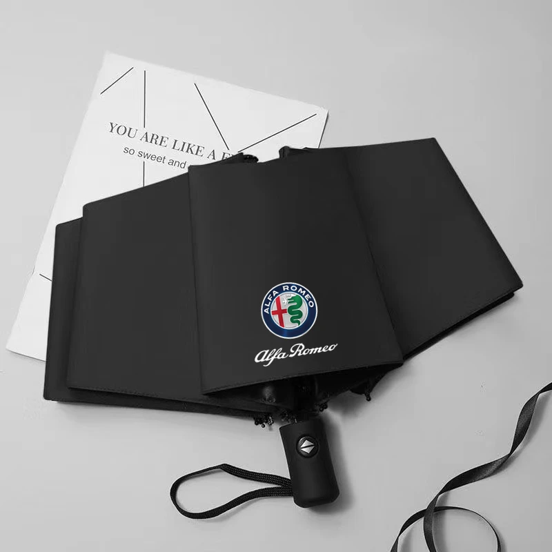 Ветрозащитный двойной автоматический складной зонт, автомобильные Роскошные бизнес-зонты для Alfa Romeo Giulia Stelvio Giulietta 159 147 156
Ветрозащитный двойной автоматический складной зонт, автомобильные Роскошные бизнес-зонты для Alfa Romeo Giulia Stelvio Giulietta 159 147 156