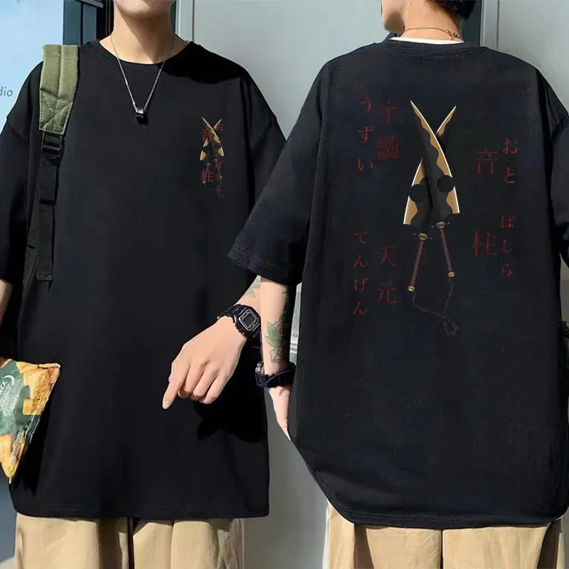 Anime Demon Slayer Uzui Tengen Printed T Shirt Summer Men Harajuku Oversized Tees Male Manga Graphic T-shirt Unisex Streetwear
Anime Demon Slayer Uzui Tengen Printed T Shirt Summer Men Harajuku Oversized Tees Male Manga Graphic T-shirt Unisex Streetwear
