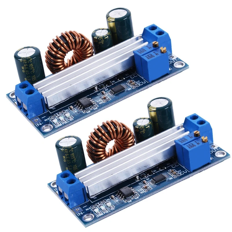 2X DC-DC Auto Buck Boost Voltage Converter Step Down/ Step Up Voltage Regulator Adjustable DC 5V-30V To 0.5-30V
2X DC-DC Auto Buck Boost Voltage Converter Step Down/ Step Up Voltage Regulator Adjustable DC 5V-30V To 0.5-30V