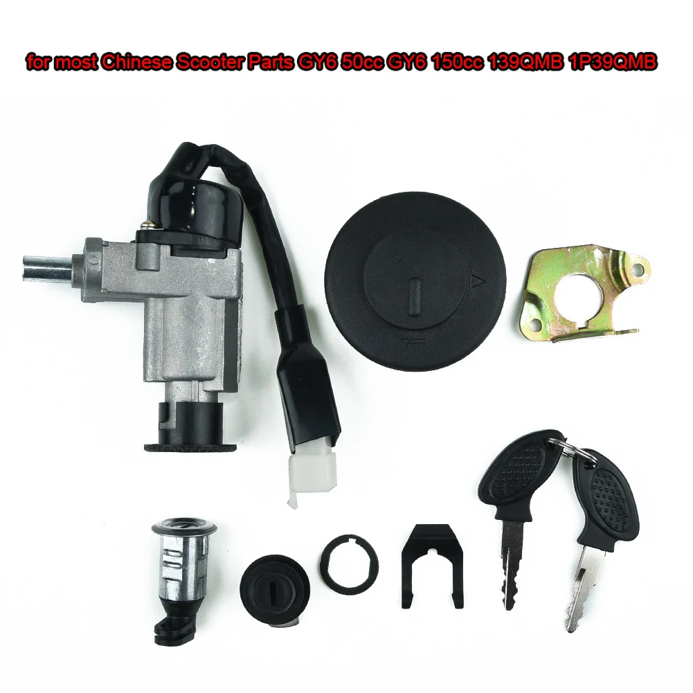 1*Motorcycle 4 Pins Ignition Switch Lock Key High Quality For GY6 139QMB 50 125cc 150cc Scooter Ignition Switch Lock
1*Motorcycle 4 Pins Ignition Switch Lock Key High Quality For GY6 139QMB 50 125cc 150cc Scooter Ignition Switch Lock