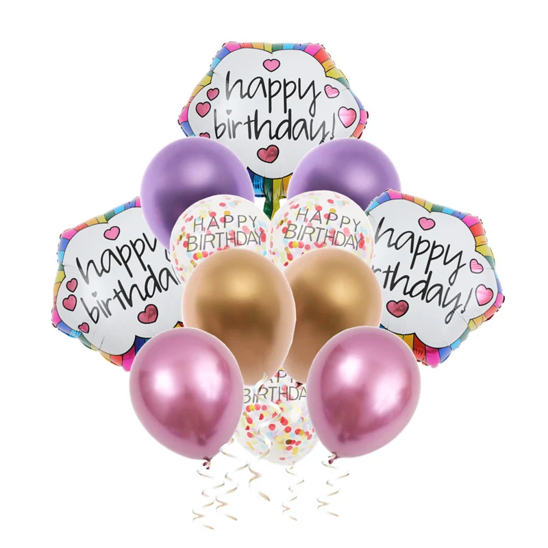 13Pcs/Set Wedding Decorations Party Balloon DIY Happy Birthday Aluminum Foil Sequins Birthday Party Venue Decoration
13Pcs/Set Wedding Decorations Party Balloon DIY Happy Birthday Aluminum Foil Sequins Birthday Party Venue Decoration