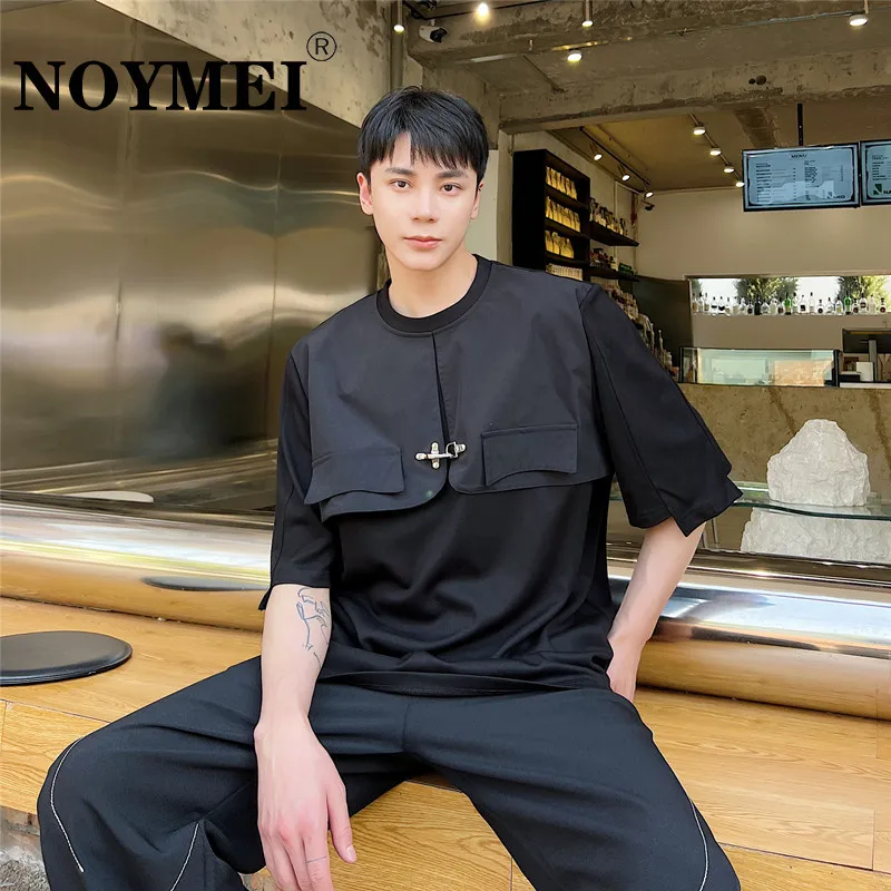 NOYMEI Fashion 2023 Summer Personality All-match Round Neck Top Fake Two Piece Design Half Sleeve T-Shirt Korean Style WA700
NOYMEI Fashion 2023 Summer Personality All-match Round Neck Top Fake Two Piece Design Half Sleeve T-Shirt Korean Style WA700