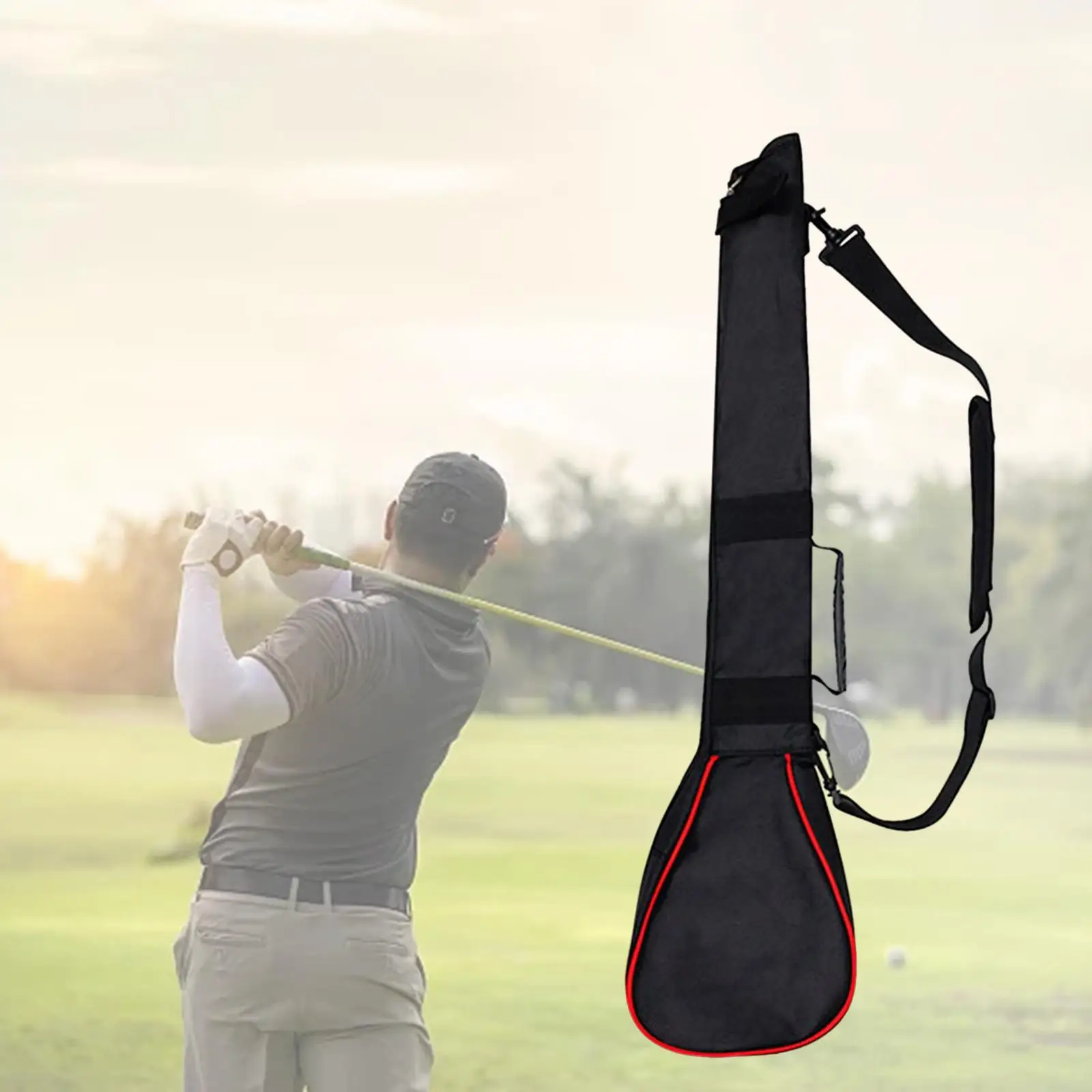 Bag Case Portable Golf Club Bag Convenient Lightweight with Detachable Strap
Bag Case Portable Golf Club Bag Convenient Lightweight with Detachable Strap
