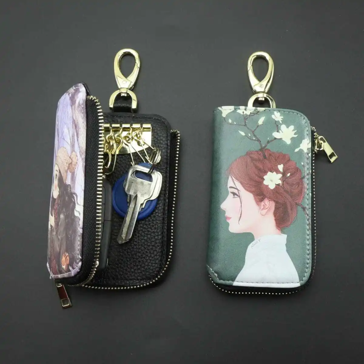 General Motors Key Bag Multi Function Large Capacity Cute Protective Cover Men And Women's Household Door Lock Keychain Cover
General Motors Key Bag Multi Function Large Capacity Cute Protective Cover Men And Women's Household Door Lock Keychain Cover