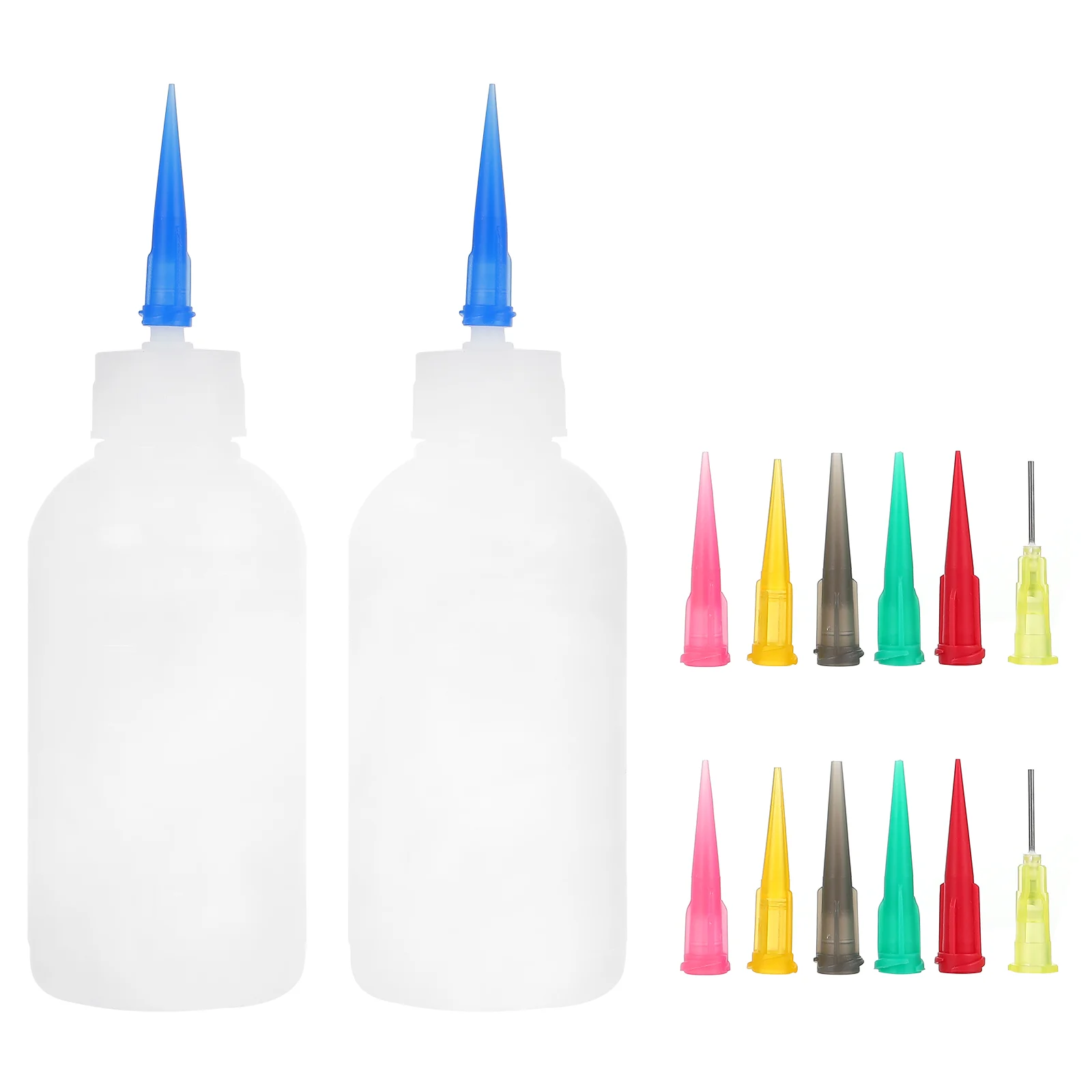 2 Sets Blunt Needle Bottles DIY Crafts Bottle Plastic Dropper Bottle with Needle Nozzles
2 Sets Blunt Needle Bottles DIY Crafts Bottle Plastic Dropper Bottle with Needle Nozzles