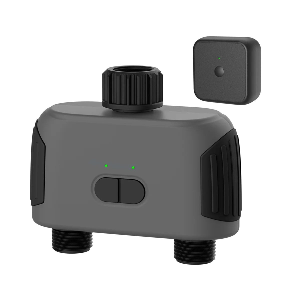 

WiFi Bluetooth-Compatible Garden 2-Way Water Timer Smart Solenoid Valve Wireless Phone Remoter Controller EU Plug