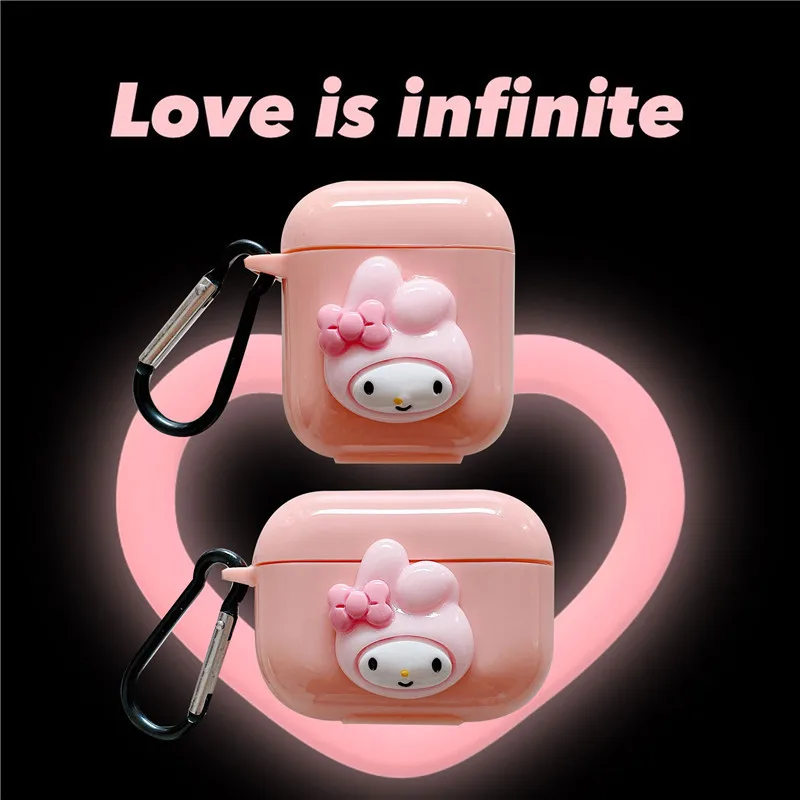 For Airpods 1 2 Case Cartoon New Melody Sanrios Cute Style Airpods Pro 3 Cover Apple Wireless Bluetooth Earphone Soft Cover
For Airpods 1 2 Case Cartoon New Melody Sanrios Cute Style Airpods Pro 3 Cover Apple Wireless Bluetooth Earphone Soft Cover