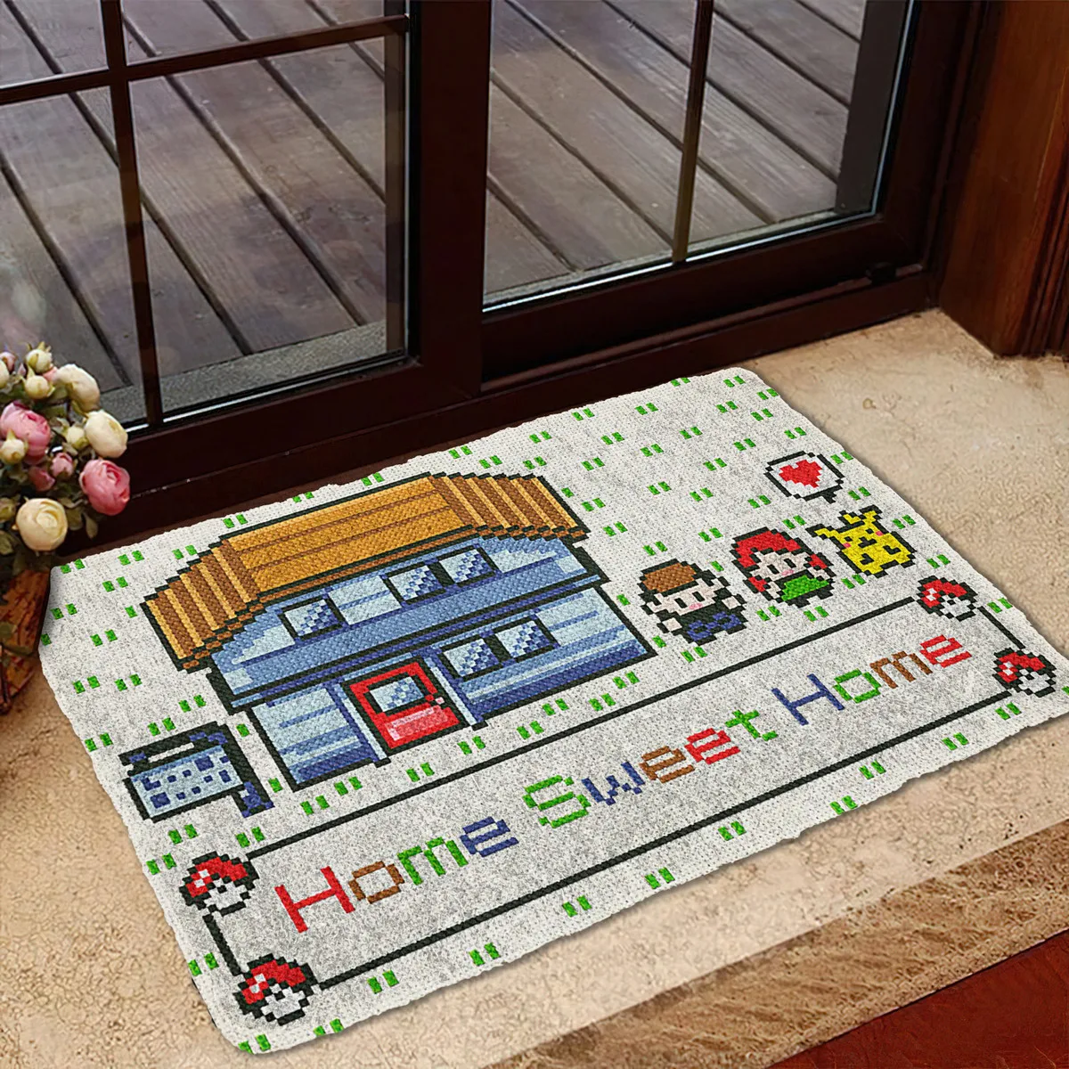 Personalised Name Pixel Style Newest Doormat Funny Porch Rug Mats Floor Carpet 3D Indoor Outdoor Doormat Non-slip -2
Personalised Name Pixel Style Newest Doormat Funny Porch Rug Mats Floor Carpet 3D Indoor Outdoor Doormat Non-slip -2