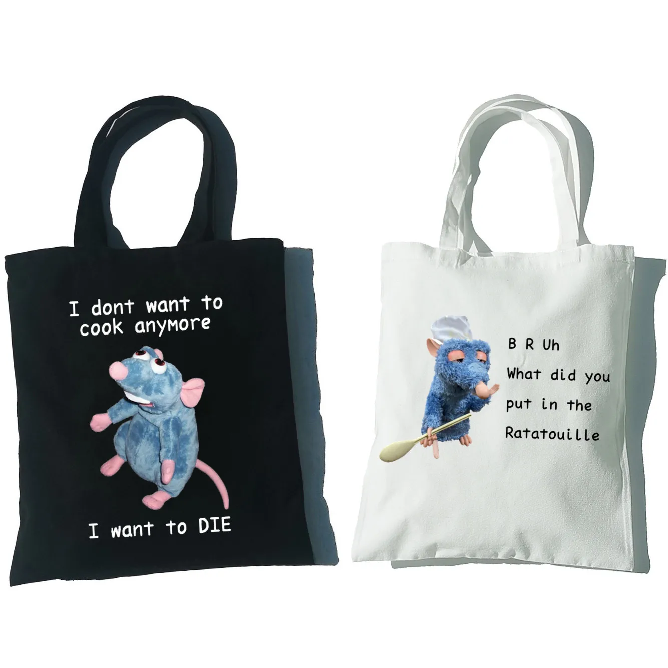 I Dont Want To Cook Anymore I want To Die Women Canvas Shopper Bag Girl Harajuku Large Capacity Tote Classic Shoulder Handbag
I Dont Want To Cook Anymore I want To Die Women Canvas Shopper Bag Girl Harajuku Large Capacity Tote Classic Shoulder Handbag