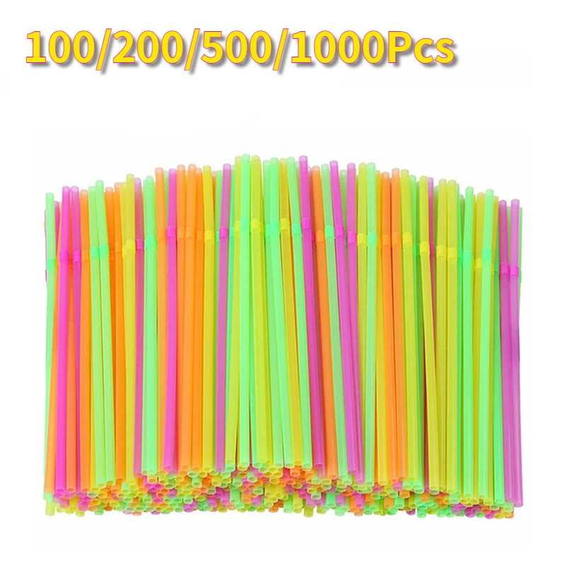 Fluorescence Color Bent Drinking Straws Plastic for Kitchen Bar Cafes Restaurants Party Cocktail Disposable Rietjes
Fluorescence Color Bent Drinking Straws Plastic for Kitchen Bar Cafes Restaurants Party Cocktail Disposable Rietjes