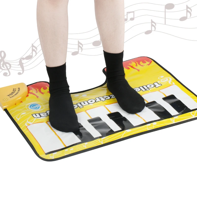 Potty Piano Sounding Rug Bathroom Fun Toe Tapping Musical Keyboard Toilet Floor Mat Educational Toys for Children 82.5X69.4cm
Potty Piano Sounding Rug Bathroom Fun Toe Tapping Musical Keyboard Toilet Floor Mat Educational Toys for Children 82.5X69.4cm