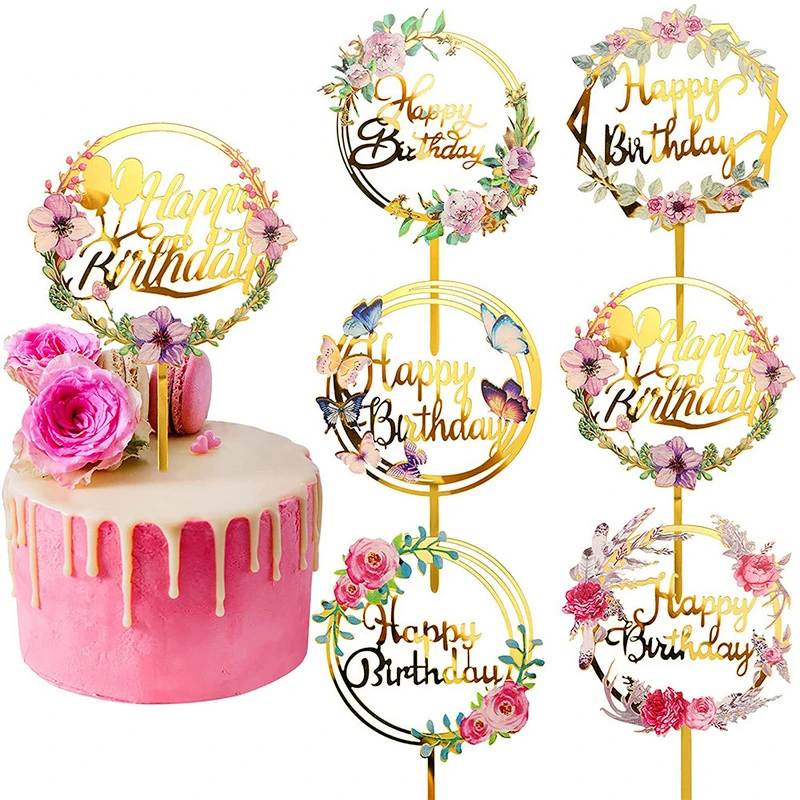 Gold Happy Birthday Acrylic Cake Topper Party Wedding Decor Supplies Decorations for Kids Baby Shower Cake Decorating Tools
Gold Happy Birthday Acrylic Cake Topper Party Wedding Decor Supplies Decorations for Kids Baby Shower Cake Decorating Tools