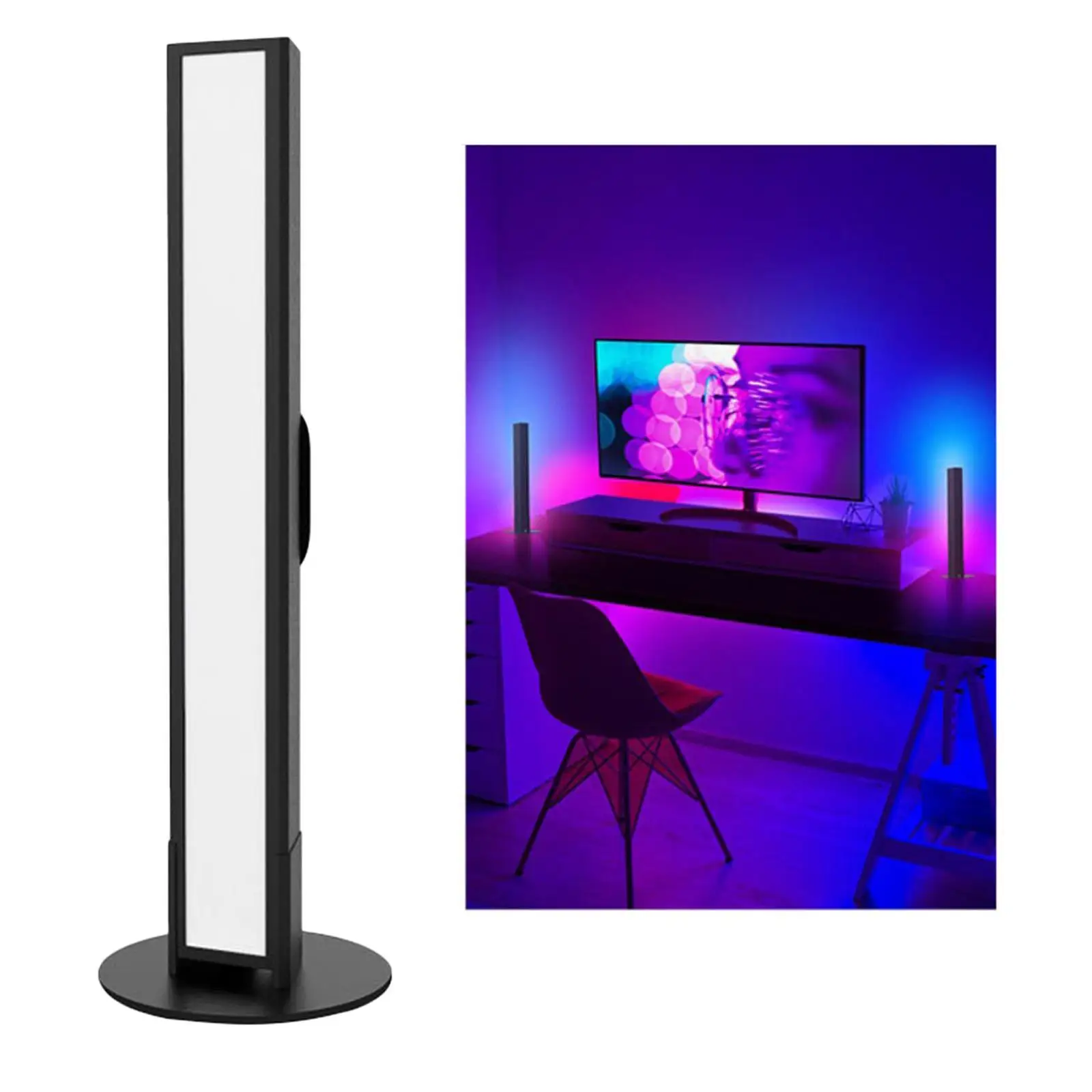 RGB управление музыкой звуком Светодиодная панель уровня освесветильник Новинка ритмичная лампа настольная Настройка подсветка освещение ...
RGB управление музыкой звуком Светодиодная панель уровня освесветильник Новинка ритмичная лампа настольная Настройка подсветка освещение ...