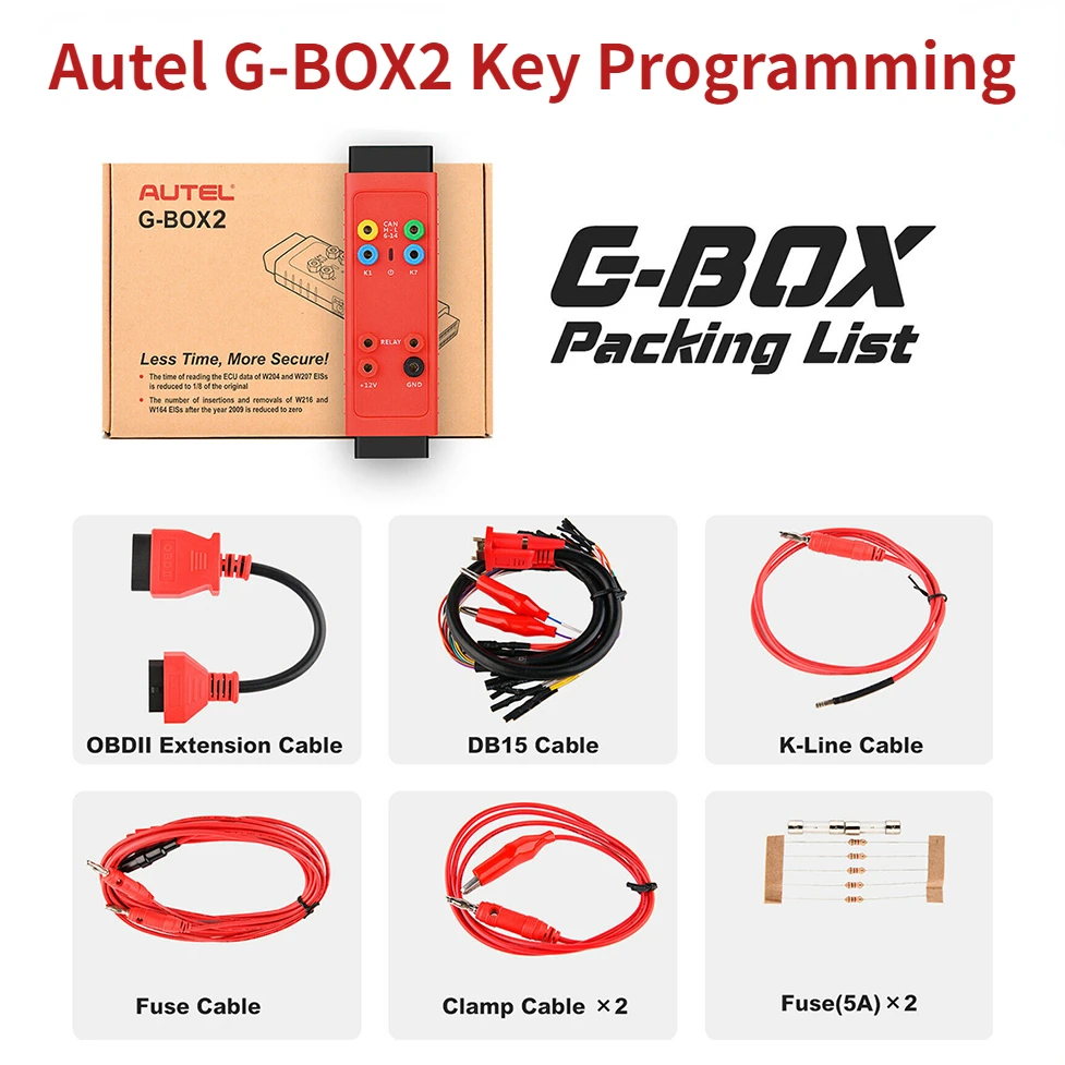 Инструмент программирования ключей Autel G-BOX2 Key для Mer-cedes/B-enz/To-yota/Le-xus/Hyun-dai, все ключи потеряны, работа с программатором IM508 IM608
Инструмент программирования ключей Autel G-BOX2 Key для Mer-cedes/B-enz/To-yota/Le-xus/Hyun-dai, все ключи потеряны, работа с программатором IM508 IM608