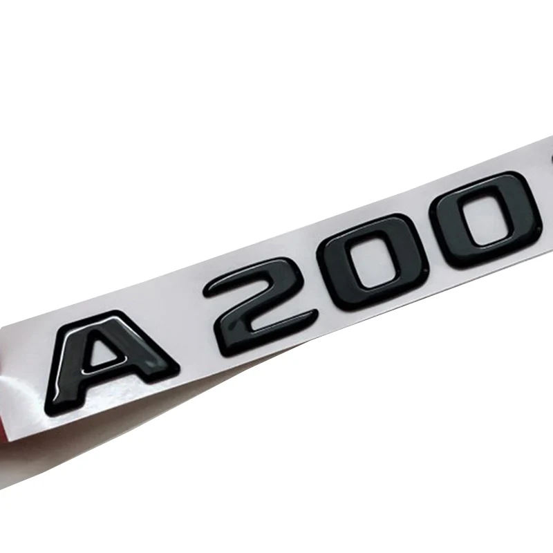 3D ABS Glossy Black Car Letters Rear Trunk Badge Decal A200 4MATIC Emblem Sticker For Mercedes A200 W176 W177 Logo Accessories
3D ABS Glossy Black Car Letters Rear Trunk Badge Decal A200 4MATIC Emblem Sticker For Mercedes A200 W176 W177 Logo Accessories