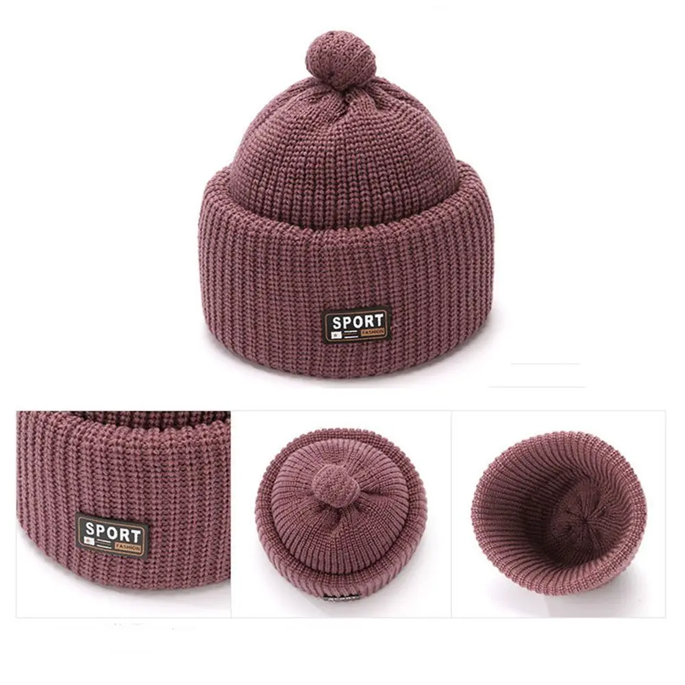 Casual Design Outdoor Winter Classic Men's Cap Hat Knit Hats Middle-aged and Elderly | Спорт и развлечения
