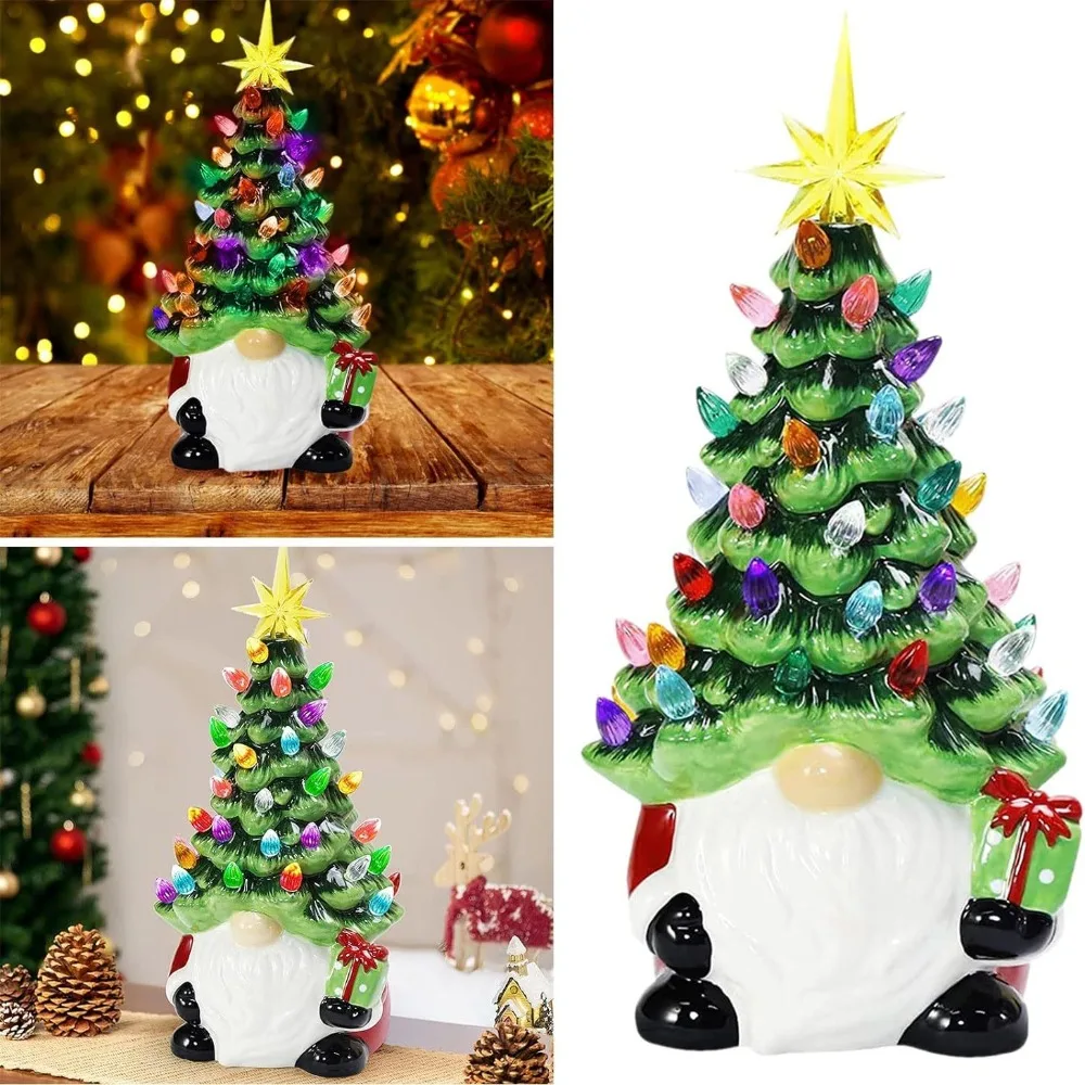 Multi Color Lights Gnome Dwarf Sculpture New 6.3 Inch Christmas Tree Faceless Old Man Doll Resin Christmas Decoration Festival
Multi Color Lights Gnome Dwarf Sculpture New 6.3 Inch Christmas Tree Faceless Old Man Doll Resin Christmas Decoration Festival