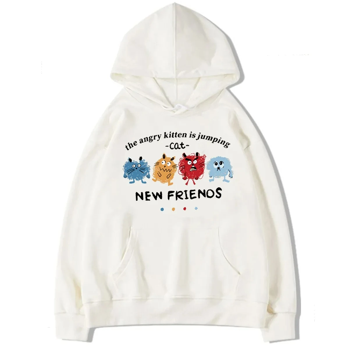 Женские белые толстовки в стиле Харадзюку, осенняя уличная одежда, свободные свитшоты с капюшоном в стиле хип-хоп Y2k, одежда для пар, женские пуловеры из 100% хлопка
Женские белые толстовки в стиле Харадзюку, осенняя уличная одежда, свободные свитшоты с капюшоном в стиле хип-хоп Y2k, одежда для пар, женские пуловеры из 100% хлопка