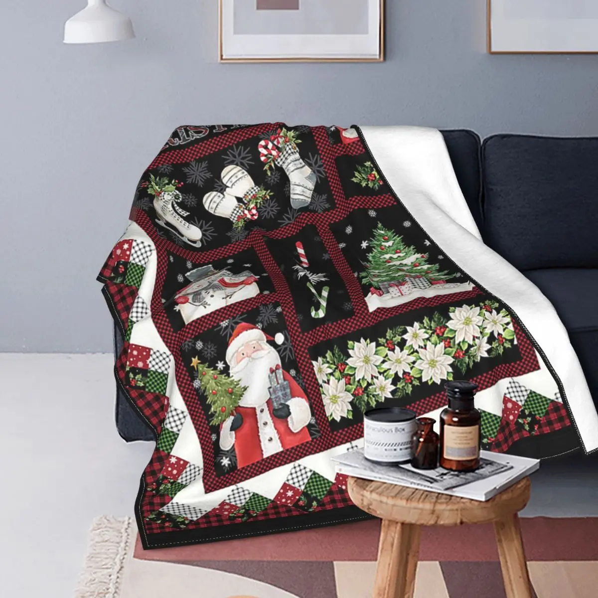 Nordic Merry Christmas Blankets Flannel Winter New Year Santa Claus Soft Throw Blankets for Home Office Plush Thin Quilt
Nordic Merry Christmas Blankets Flannel Winter New Year Santa Claus Soft Throw Blankets for Home Office Plush Thin Quilt