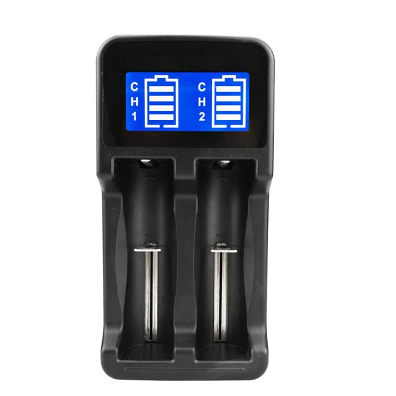 Универсальное зарядное устройство USB с 2 слотами для аккумуляторов, умное зарядное устройство для перезаряжаемых литий-ионных аккумуляторо...
Универсальное зарядное устройство USB с 2 слотами для аккумуляторов, умное зарядное устройство для перезаряжаемых литий-ионных аккумуляторо...