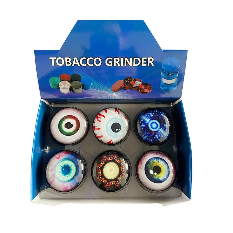 Metal cigarette grinder, hay grinder, smoke tool, 3-layer eye print medicinal material grinder
Metal cigarette grinder, hay grinder, smoke tool, 3-layer eye print medicinal material grinder