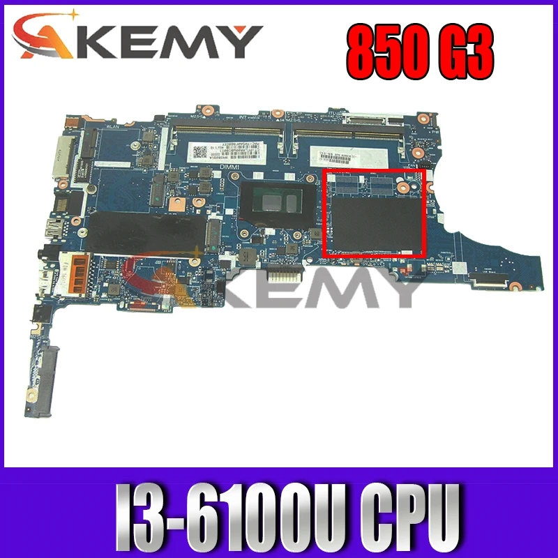 Материнская плата Akemy 903739-001 903739-601 для ноутбука HP EliteBook 840 850 G3 6050A2728501-MB-A01 DDR4 SR2EU I3-6100U
Материнская плата Akemy 903739-001 903739-601 для ноутбука HP EliteBook 840 850 G3 6050A2728501-MB-A01 DDR4 SR2EU I3-6100U