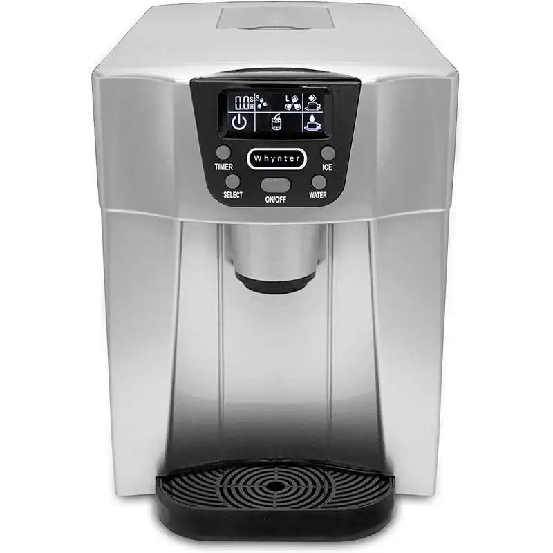 Ледогенератор и диспенсер для воды с прямым подключением столешницы-Серебристый
Ледогенератор и диспенсер для воды с прямым подключением столешницы-Серебристый