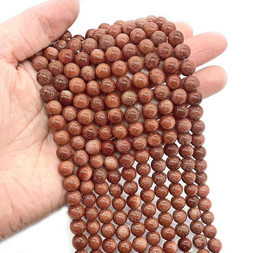 Natural Stone Golden Sandstone Round Necklace Beads 6mm8mm10mm Charm Jewelry For DIY Necklace Bracelet Earring Accessories 38cm
Natural Stone Golden Sandstone Round Necklace Beads 6mm8mm10mm Charm Jewelry For DIY Necklace Bracelet Earring Accessories 38cm