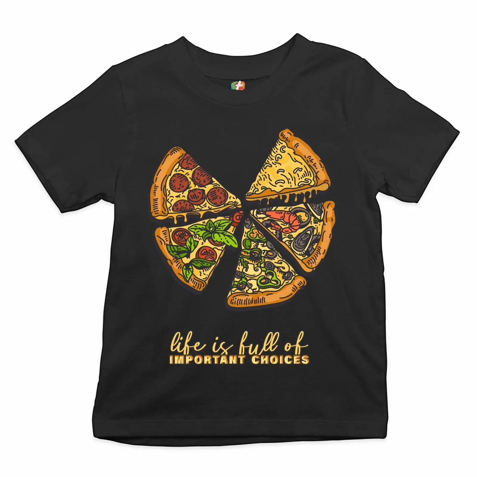 Life Is Full of Important Choices Funny Pepperoni Pizza T-Shirt 100% Cotton O-Neck Short Sleeve Casual Mens T-shirt Size S-3XL
Life Is Full of Important Choices Funny Pepperoni Pizza T-Shirt 100% Cotton O-Neck Short Sleeve Casual Mens T-shirt Size S-3XL
