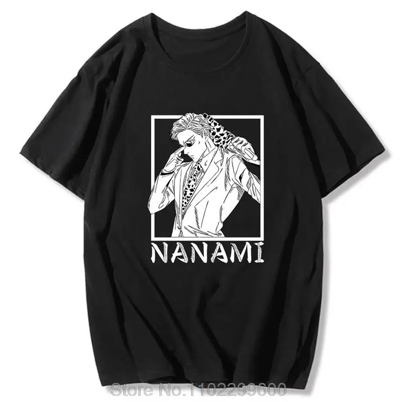 Jujutsu Kaisen T-Shirt Anime Tshirt Nanami Kento Manga Print Japanese Streetwear Men Women Cotton Hip Hop Casual Tees
Jujutsu Kaisen T-Shirt Anime Tshirt Nanami Kento Manga Print Japanese Streetwear Men Women Cotton Hip Hop Casual Tees